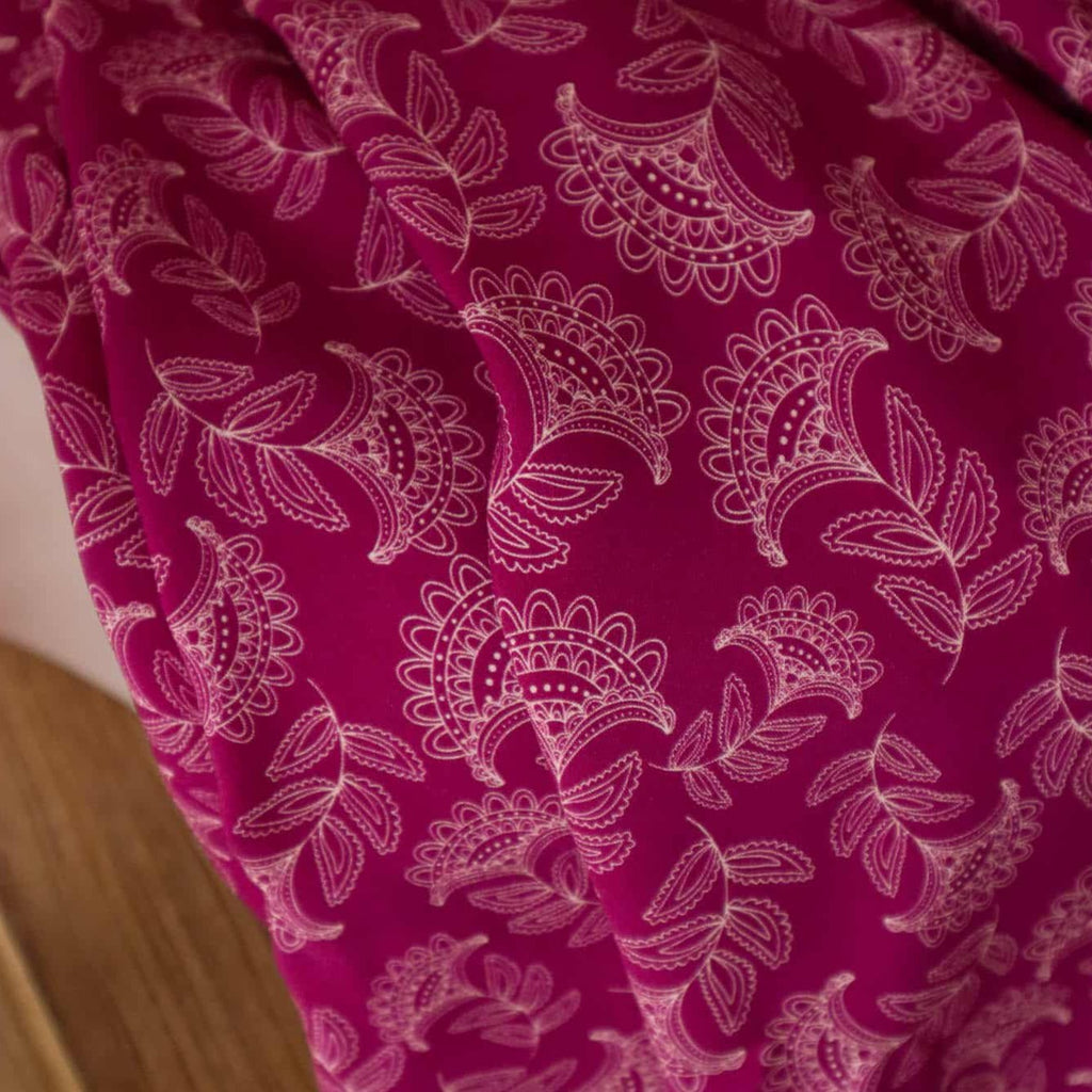 French Rayon Fabric in Pashmina | Frankie Rose Fabrics