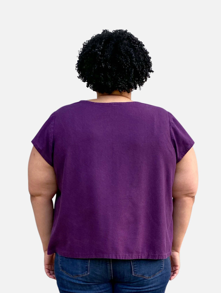 Scout Tee Plus Size Sewing Pattern | Frankie Rose Fabrics