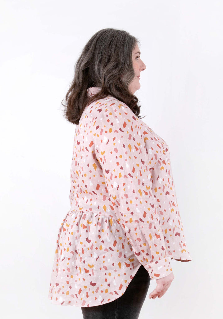 Archer Blouse Plus Size Sewing Pattern–Frankie Rose Fabrics