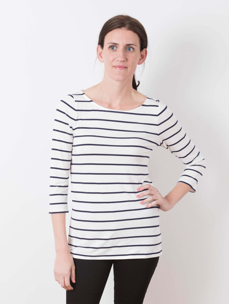 Lark Tee and Top Sewing Pattern | Frankie Rose Fabrics