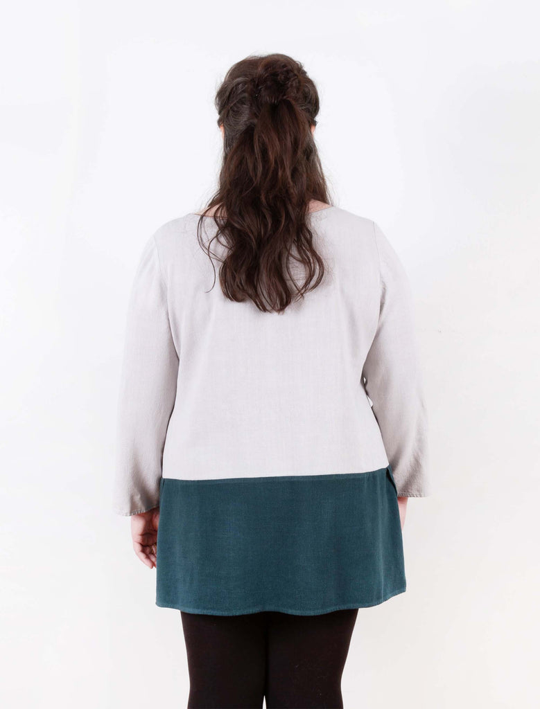 Uniform Tunic Blouse Plus Size Pattern–Frankie Rose Fabrics