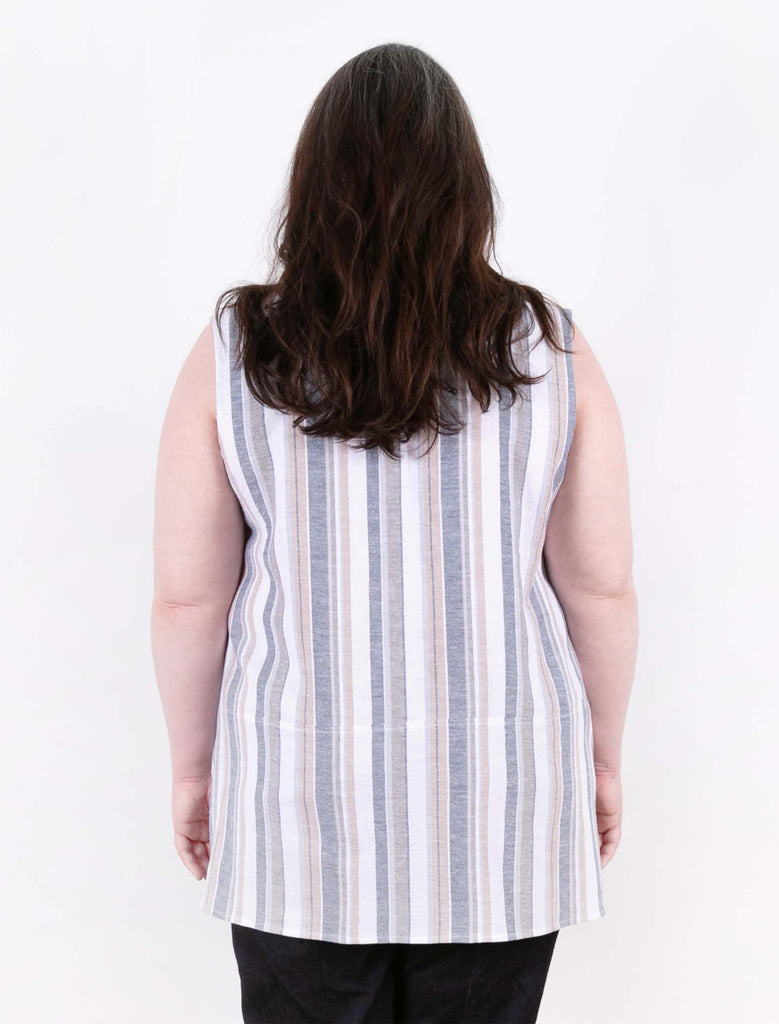 Uniform Tunic Blouse Plus Size Pattern–Frankie Rose Fabrics