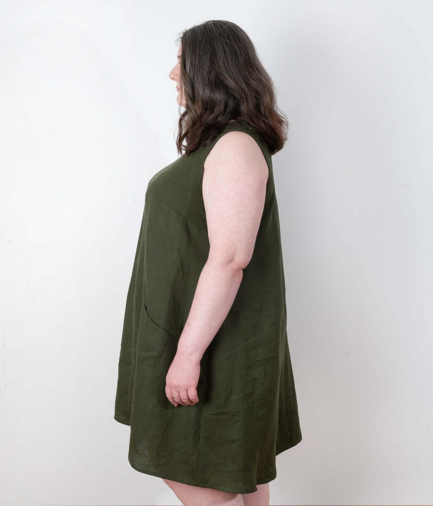 Farrow Dress Plus Size Sewing Pattern | Frankie Rose Fabrics
