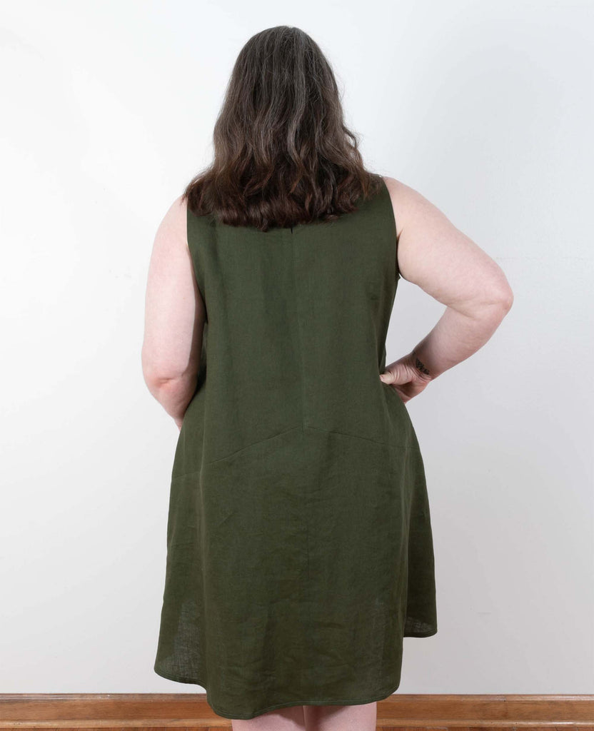 Farrow Dress Plus Size Sewing Pattern | Frankie Rose Fabrics