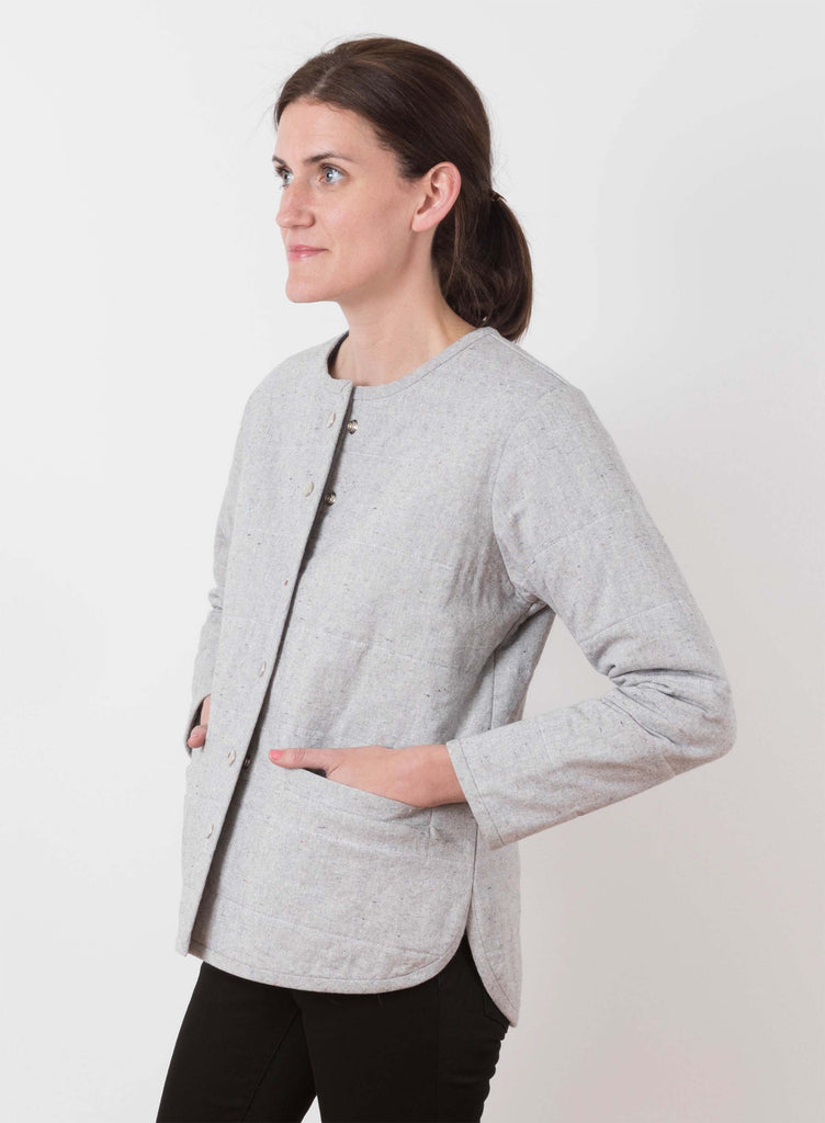 Tamarack Quilted Jacket Sewing Pattern–Frankie Rose Fabrics
