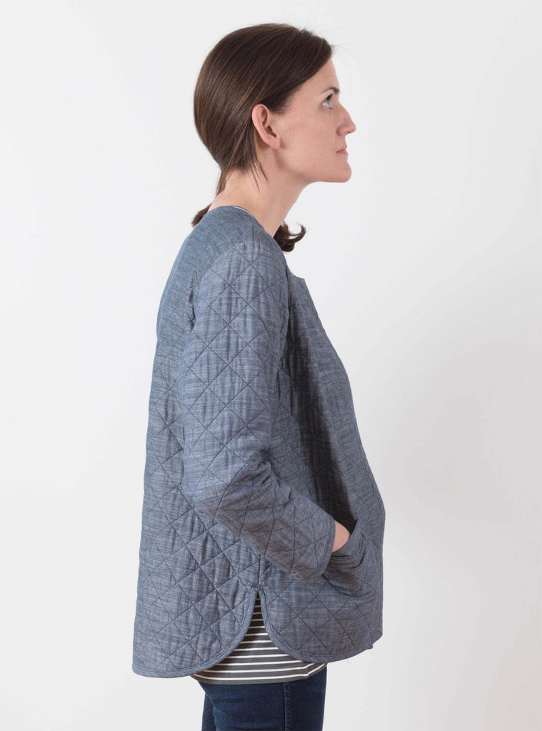 Tamarack Quilted Jacket Sewing Pattern–Frankie Rose Fabrics