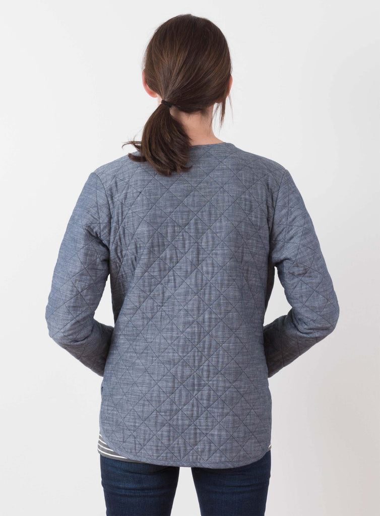 Tamarack Quilted Jacket Sewing Pattern–Frankie Rose Fabrics