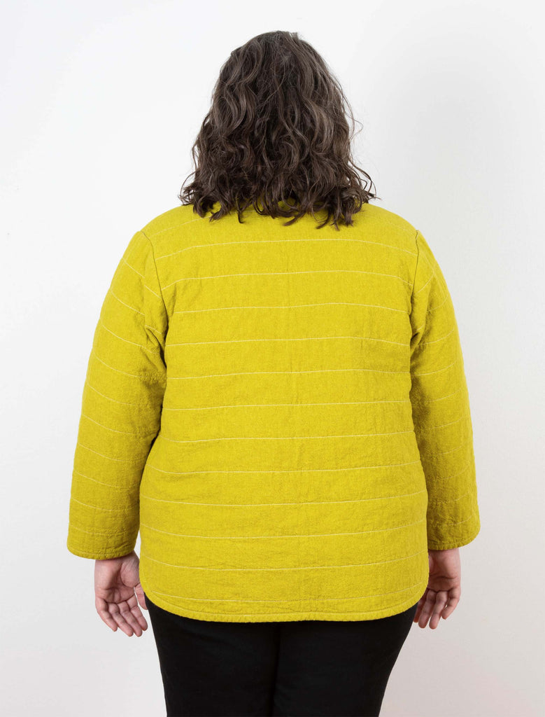 Tamarack Quilted Jacket Plus Size Sewing Pattern