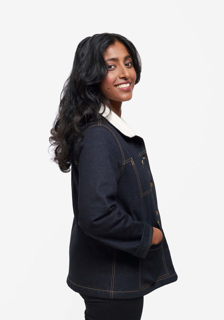 Thayer Jacket Sewing Pattern | Frankie Rose Fabrics