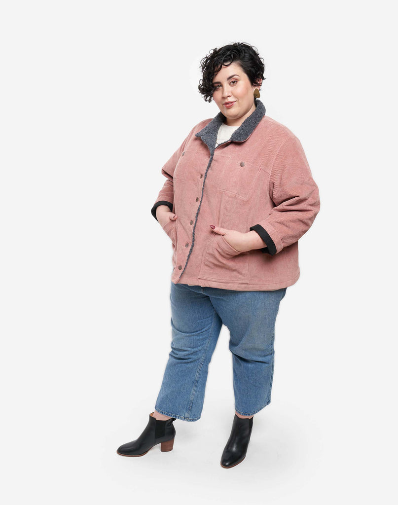 Thayer Jacket Plus Size Sewing Pattern–Frankie Rose Fabrics