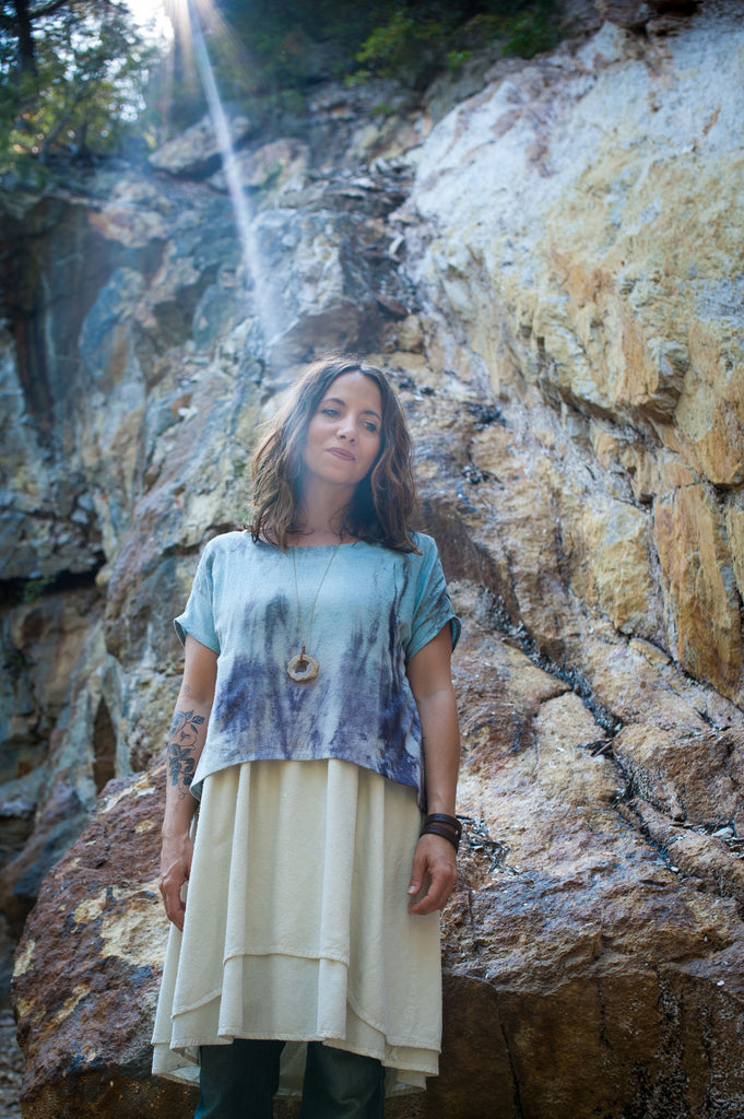 Strata Top Blouse Sewing Pattern | Frankie Rose Fabrics