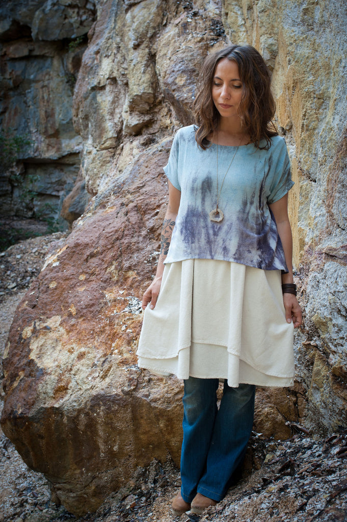 Strata Top Blouse Sewing Pattern | Frankie Rose Fabrics