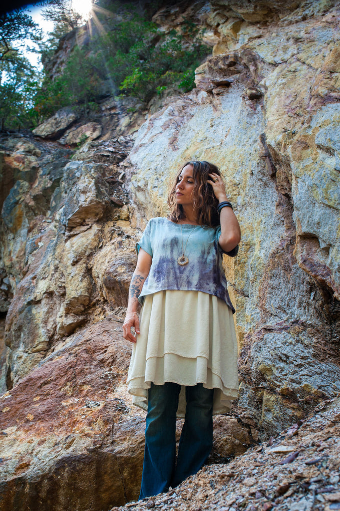 Strata Top Blouse Sewing Pattern | Frankie Rose Fabrics