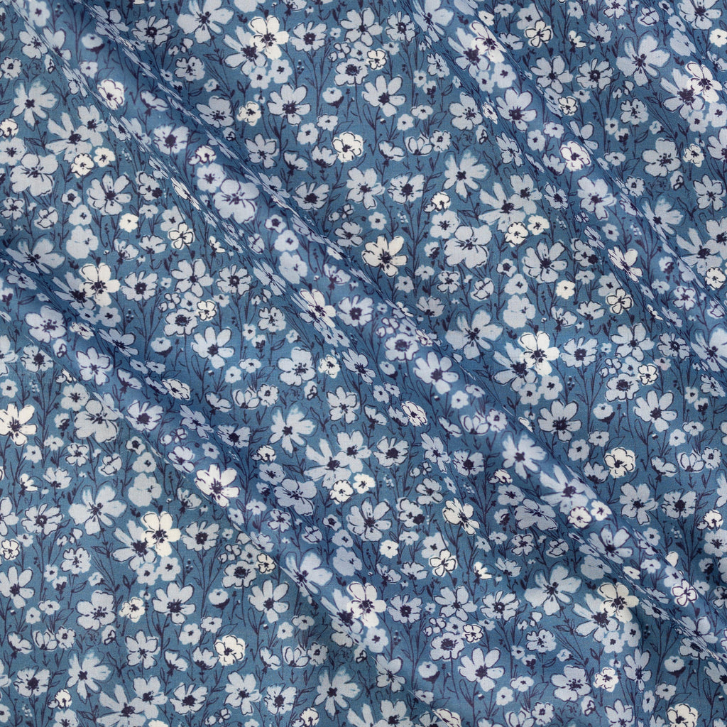 Cotton Lawn Print Fabric by the Yard for Dressmaking | Frankie Rose Fa