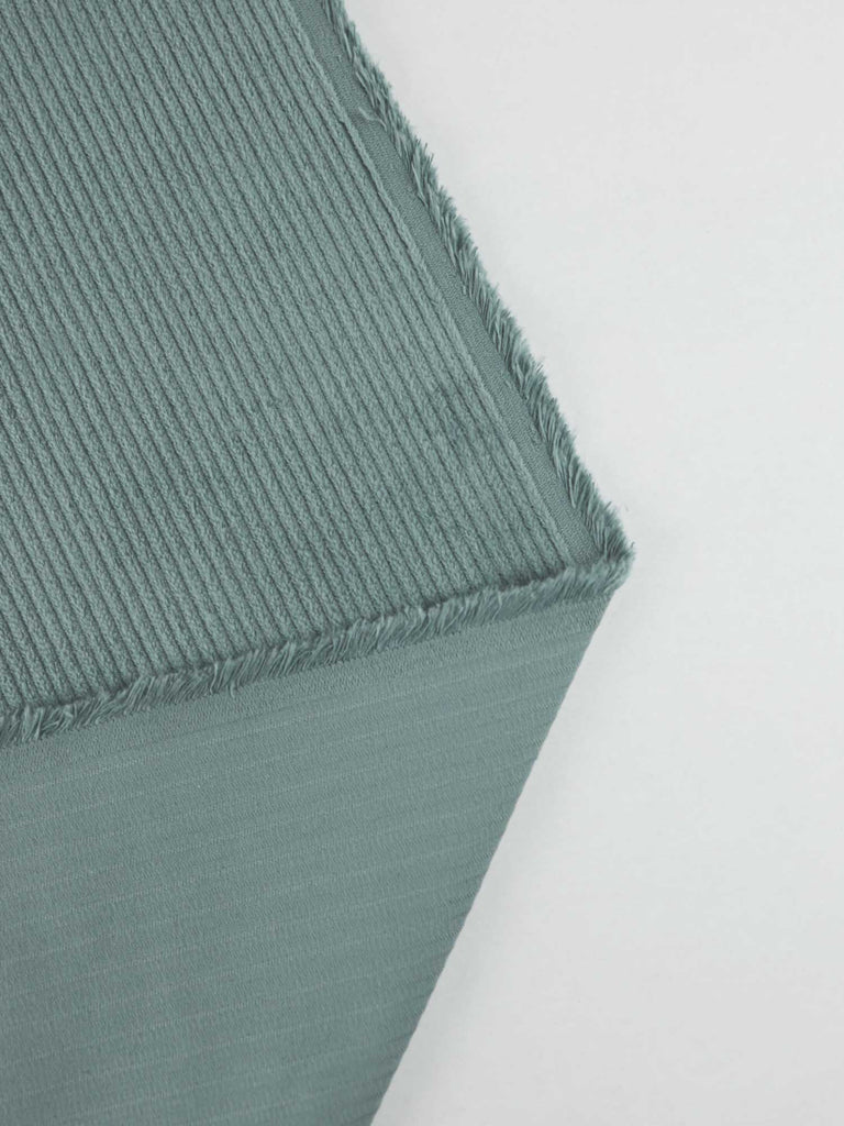 Wide Wale Stretch Corduroy in Light Teal-Fabric-Frankie Rose Fabrics