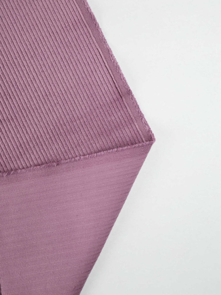 Wide Wale Stretch Corduroy in Lilac-Fabric-Frankie Rose Fabrics