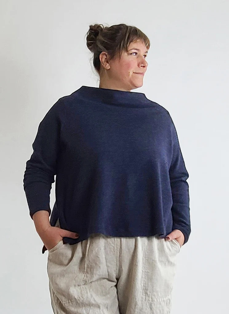 Toaster Sweatshirt Plus Size Pattern | Frankie Rose Fabrics