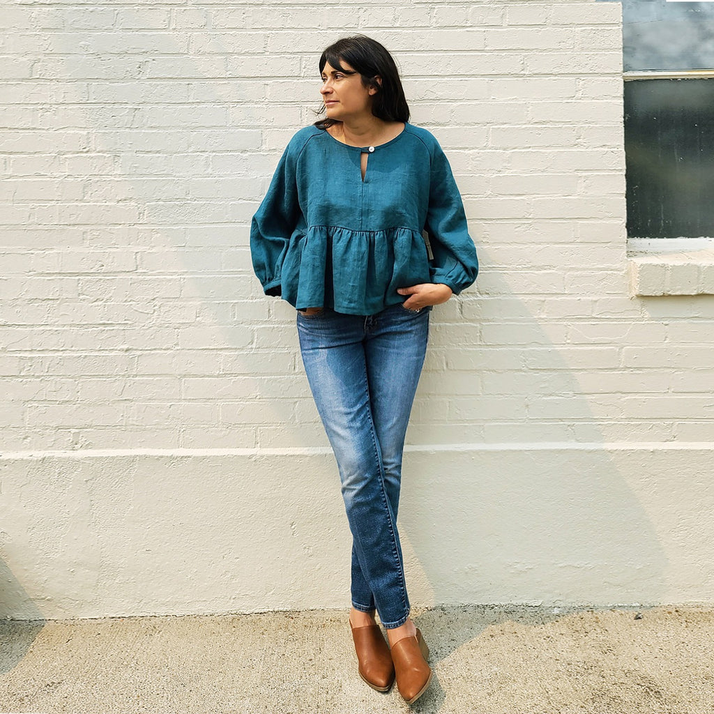 Romey Dress & Blouse Sewing Pattern | Frankie Rose Fabrics