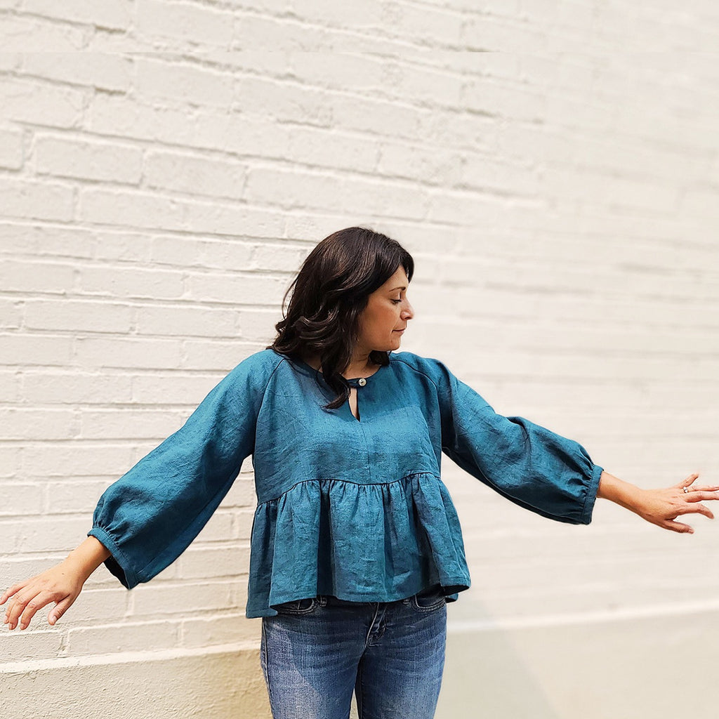 Romey Dress & Blouse Sewing Pattern | Frankie Rose Fabrics