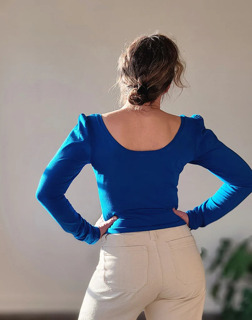 Skyline Bodycon Tee | Size 00-20-Sewing Pattern-Frankie Rose Fabrics