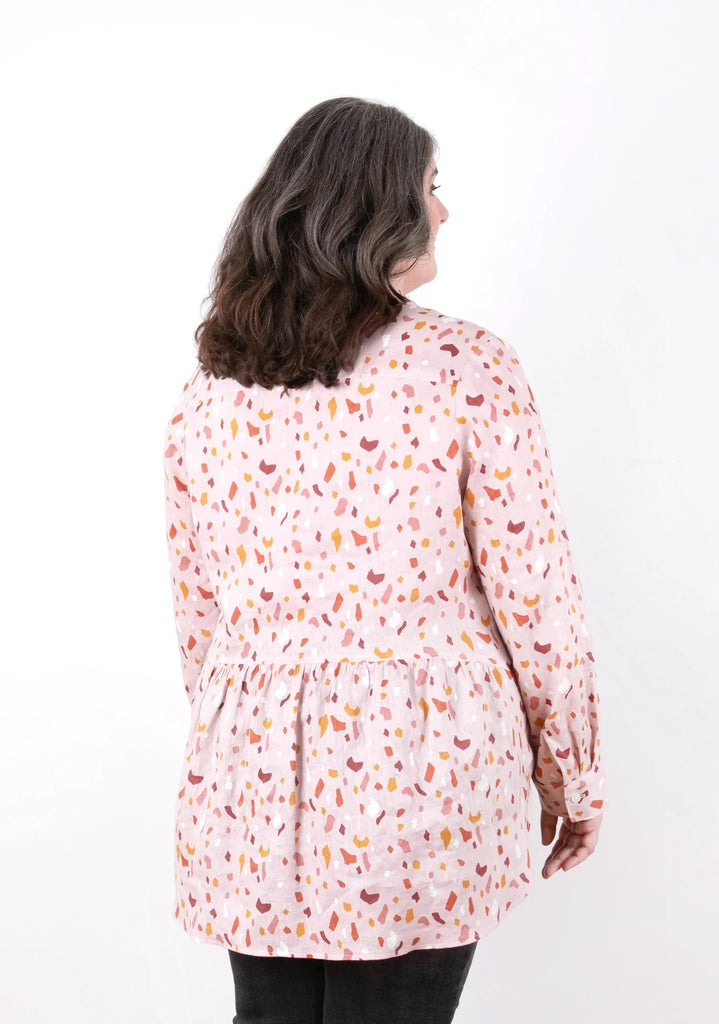 Archer Blouse Plus Size Sewing Pattern–Frankie Rose Fabrics