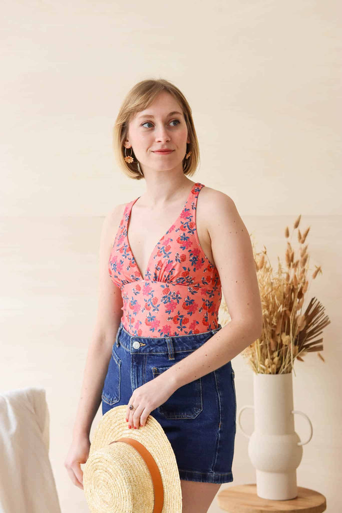 Midnight Bath Swimsuit Pattern | Frankie Rose Fabrics