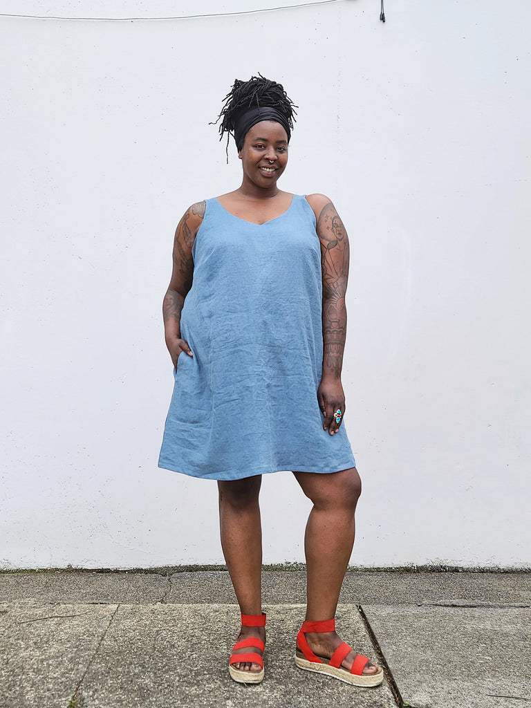 Savie Sundress Plus Size Pattern | Frankie Rose Fabrics