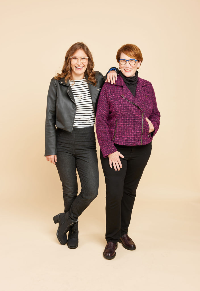 Canton Moto Jacket Sewing Pattern by Cashmerette, Size 0-16-Sewing Pattern-Frankie Rose Fabrics