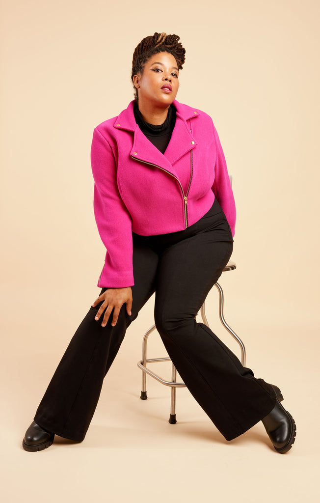 Canton Moto Jacket Sewing Pattern by Cashmerette, Plus Size 12-32-Sewing Pattern-Frankie Rose Fabrics