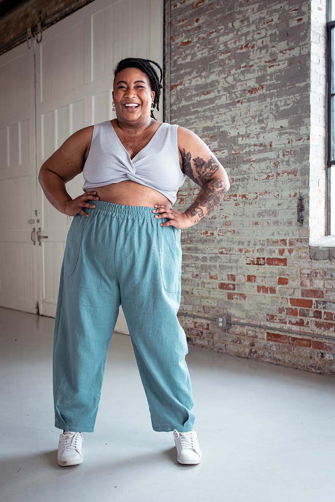 Chanterelle 3-in-1 Pants & Shorts Sewing Pattern by Sew Liberated, Plus Sizes 22-34-Sewing Pattern-Frankie Rose Fabrics