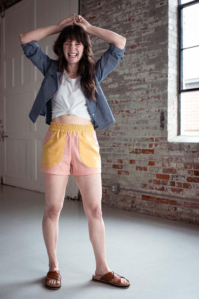 Chanterelle 3-in-1 Pants & Shorts Sewing Pattern, Sizes 0-24-Sewing Pattern-Frankie Rose Fabrics