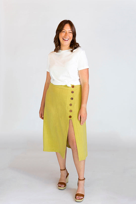 Evelyn Skirt Sewing Pattern-Sewing Pattern-Frankie Rose Fabrics