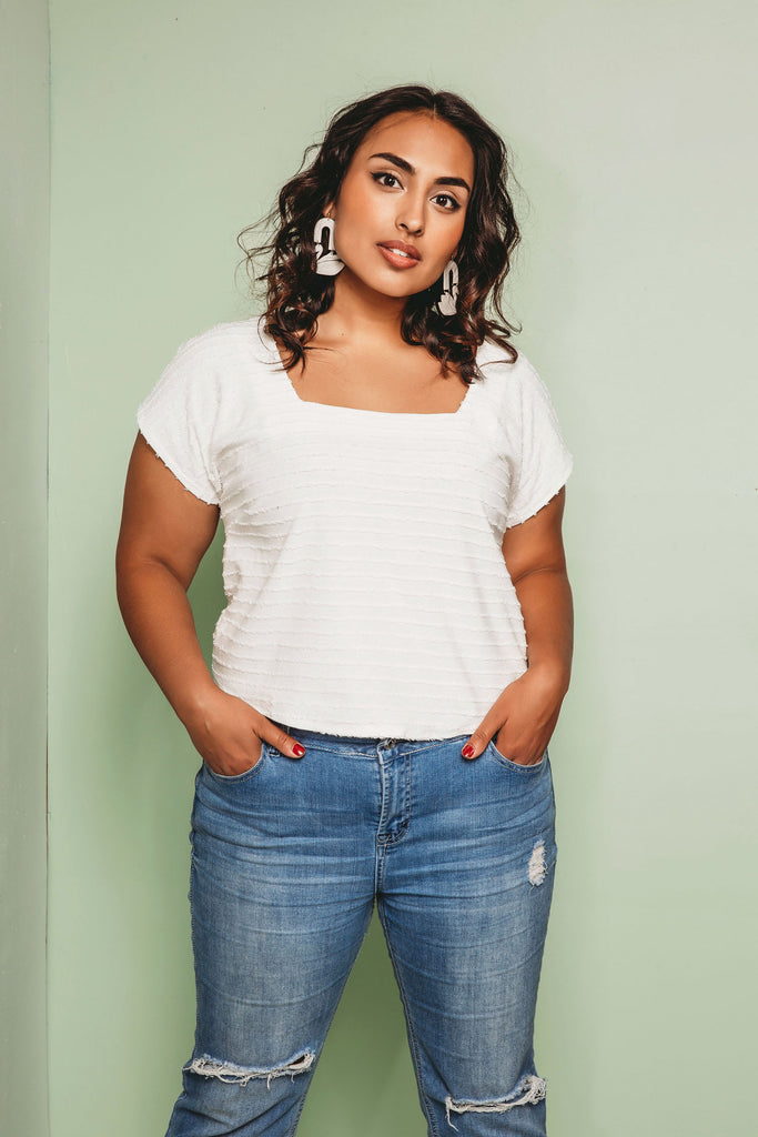 Square Neck Blouse Sewing Pattern | Frankie Rose Fabrics