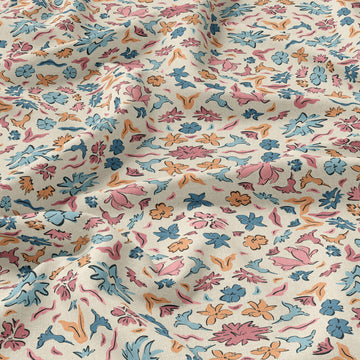 Floral Rayon Twill Fabric in Moments | Frankie Rose Fabrics