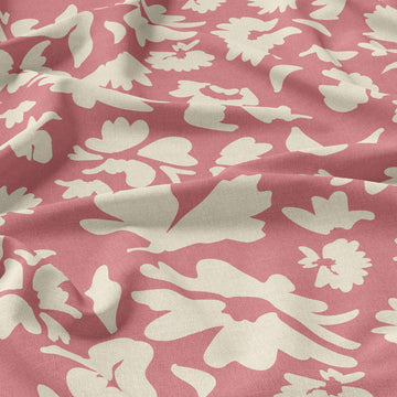 Floral Rayon Twill Fabric in Vivd | Frankie Rose Fabrics