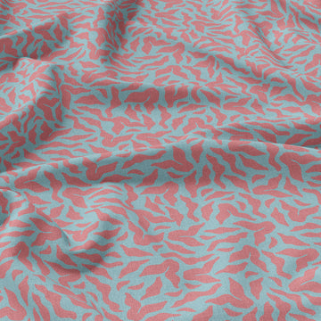 Floral Ecovero Rayon Twill Fabric in Evolve