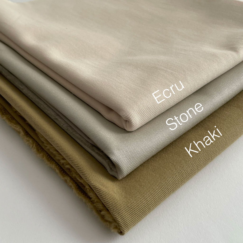 Organic Cotton Twill in Ecru by Merchant & Mills