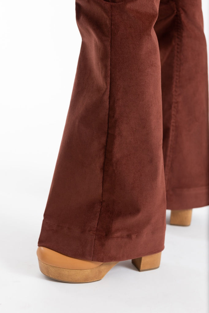 Isle Flare & Wide Leg Jeans Sewing Pattern-Sewing Pattern-Frankie Rose Fabrics