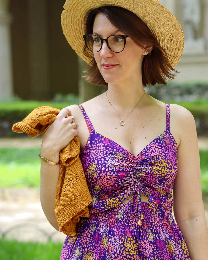 Poleen Dress Sewing Pattern | Frankie Rose Fabrics