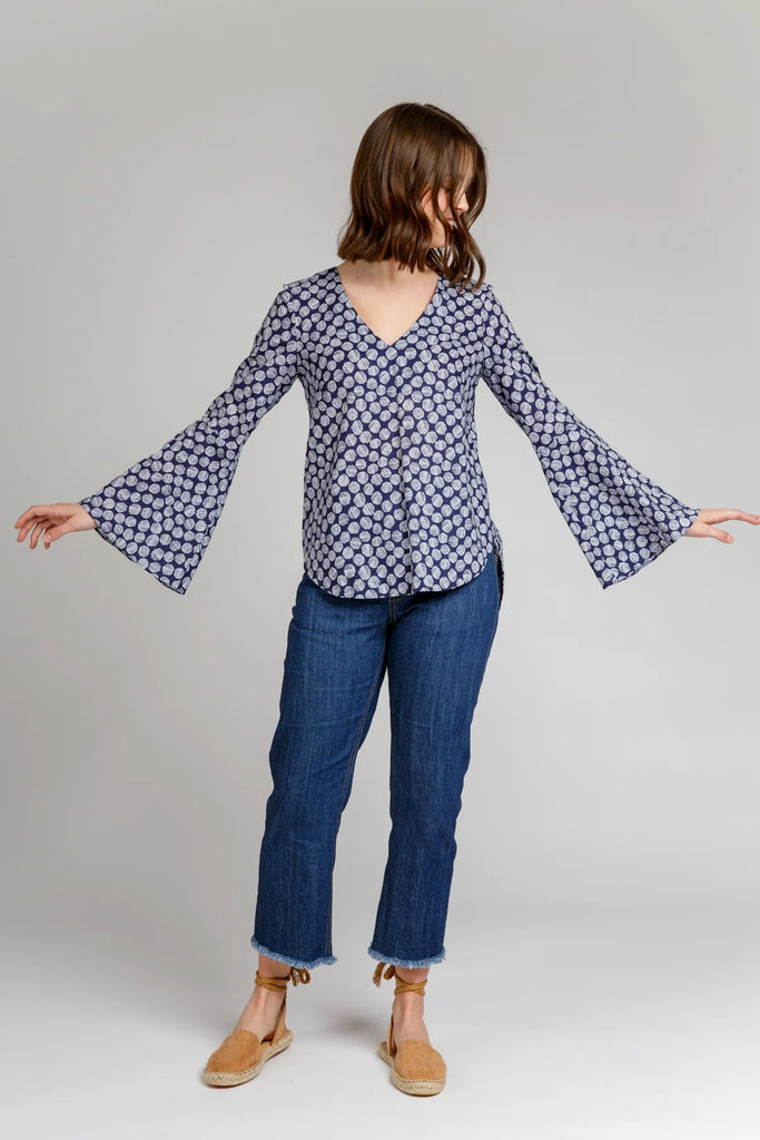 Dove Blouse Sewing Pattern by Megan Nielsen-Sewing Pattern-Frankie Rose Fabrics