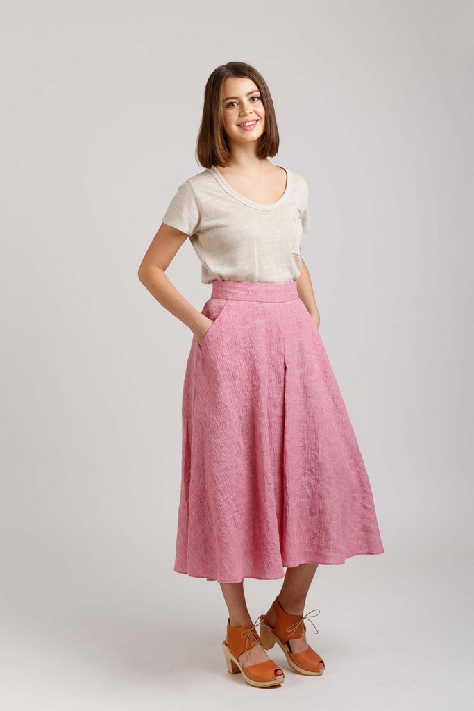 Tania Culottes Pants Sewing Pattern | Frankie Rose Fabrics