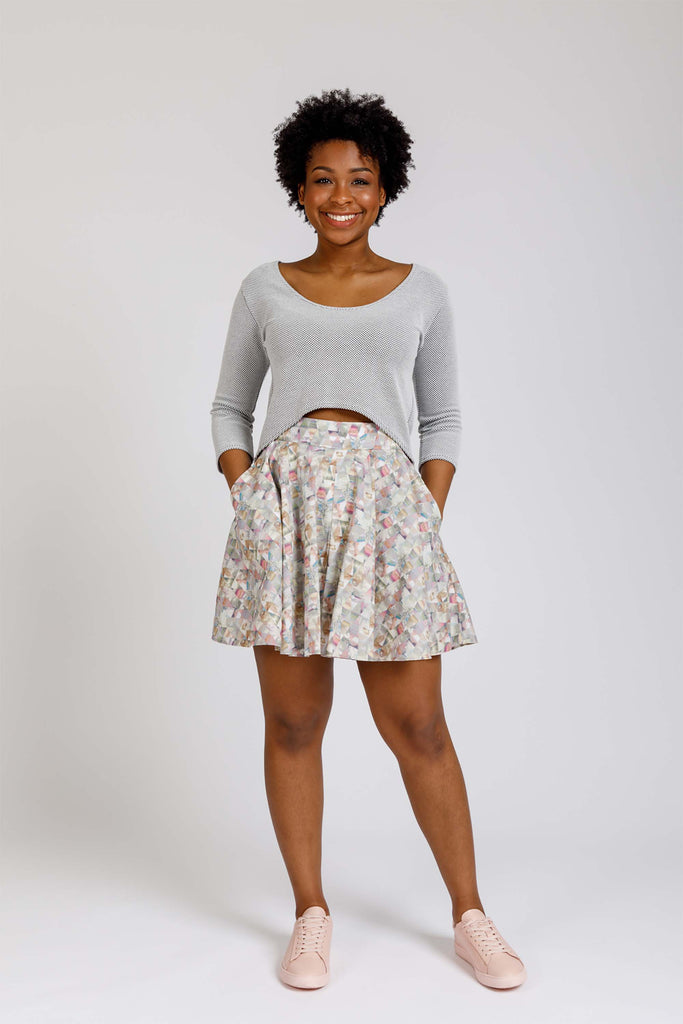 Tania Culottes Pants Sewing Pattern | Frankie Rose Fabrics