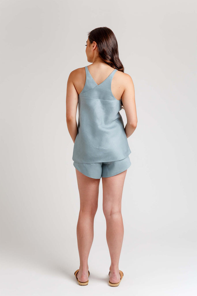 Reef Camisole & Shorts Set Pattern | Frankie Rose Fabrics