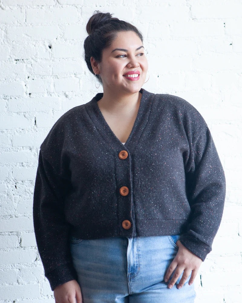 Marlo Sweater Plus Size Sewing Pattern–Frankie Rose Fabrics