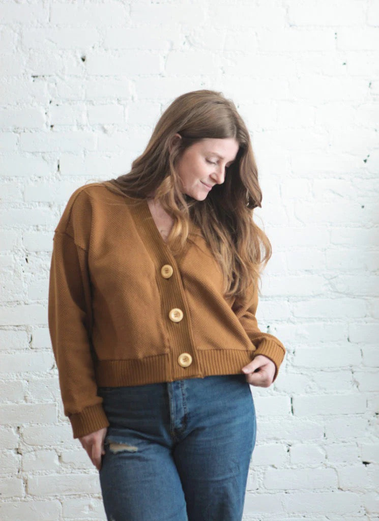 Marlo Sweater Sewing Pattern | Frankie Rose Fabrics