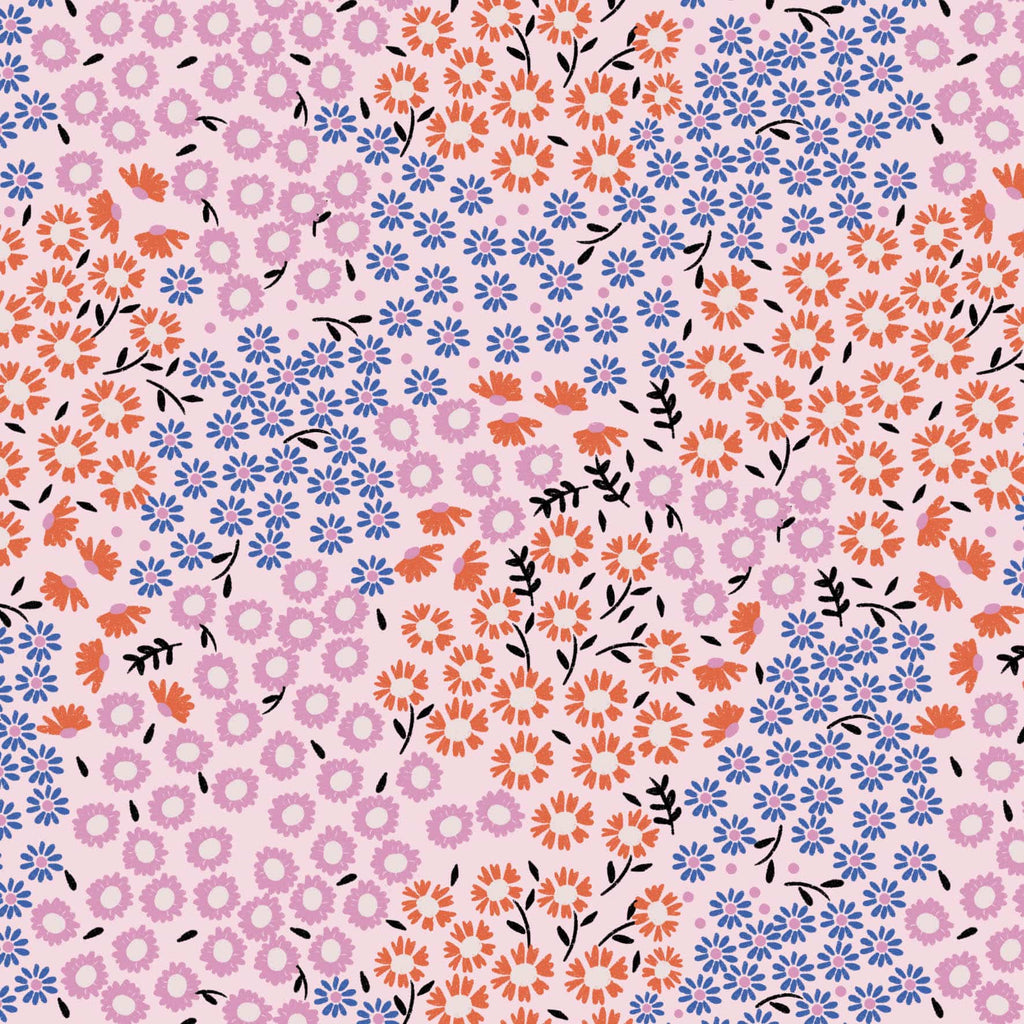 French Rayon Fabric in Waterlily | Frankie Rose Fabrics