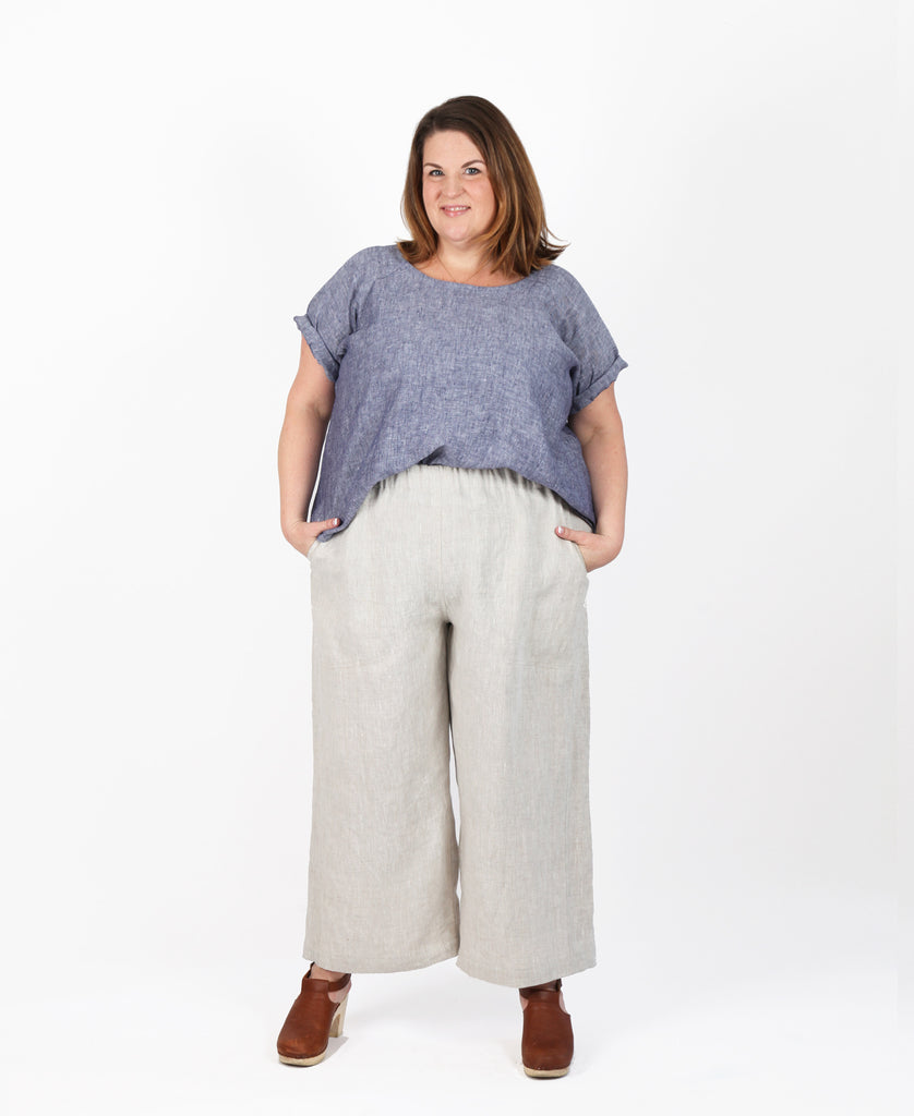 Free Range Pants Plus Size Pattern | Frankie Rose Fabrics