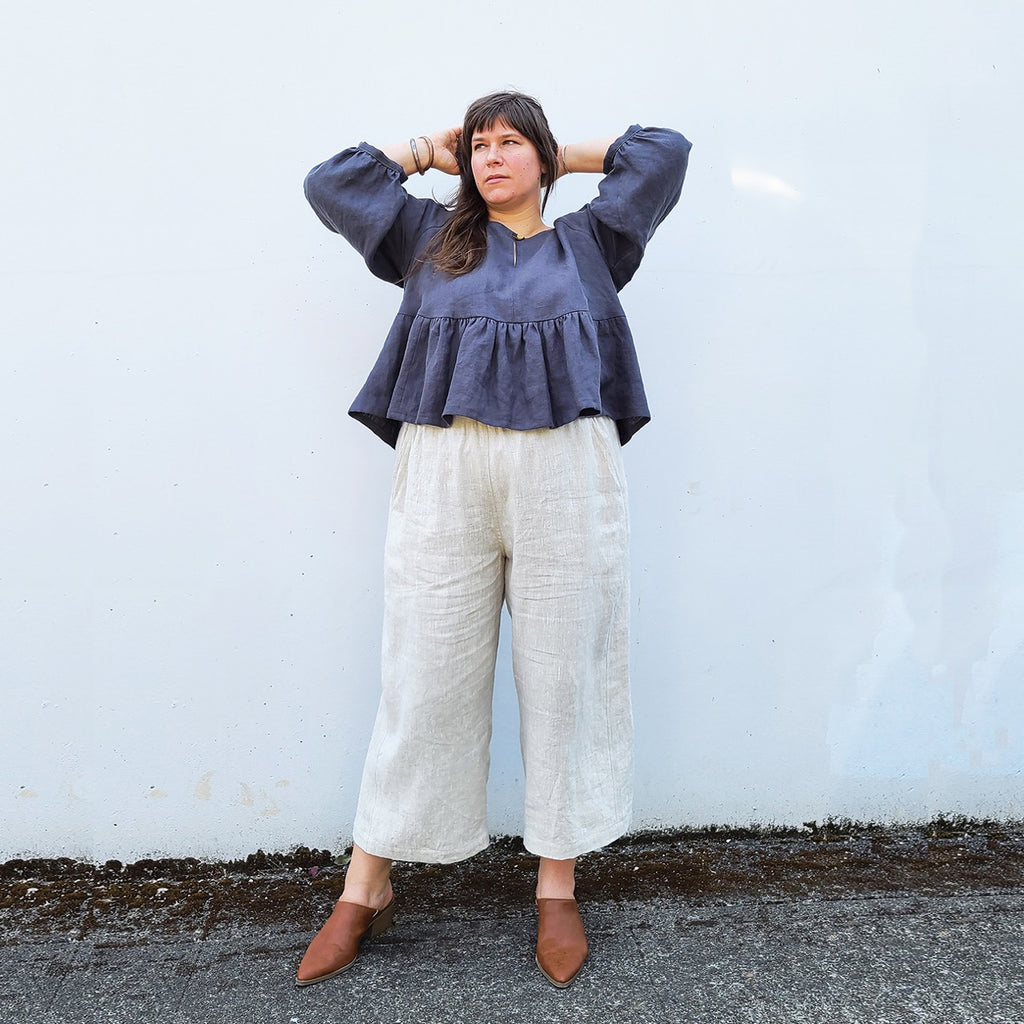 Romey Dress & Blouse Plus Size Pattern–Frankie Rose Fabrics