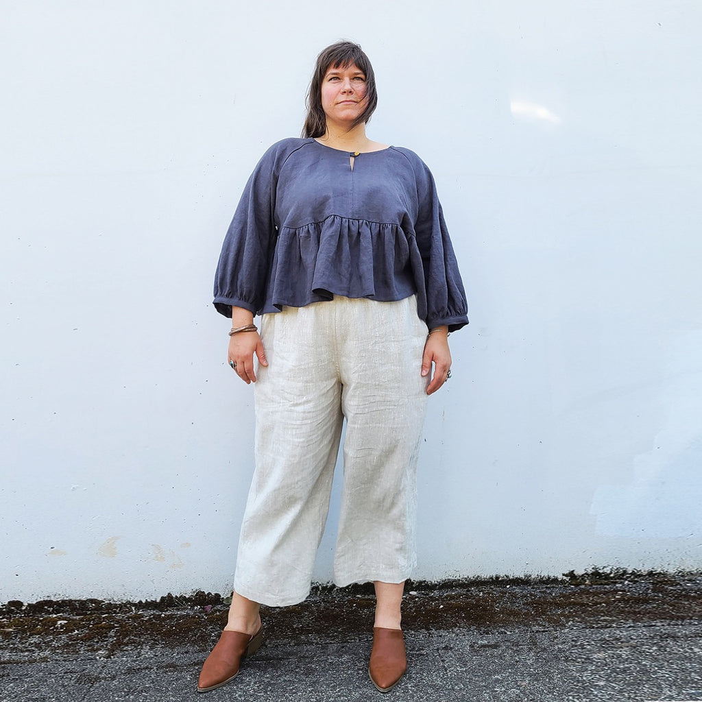 Romey Dress & Blouse Plus Size Pattern–Frankie Rose Fabrics