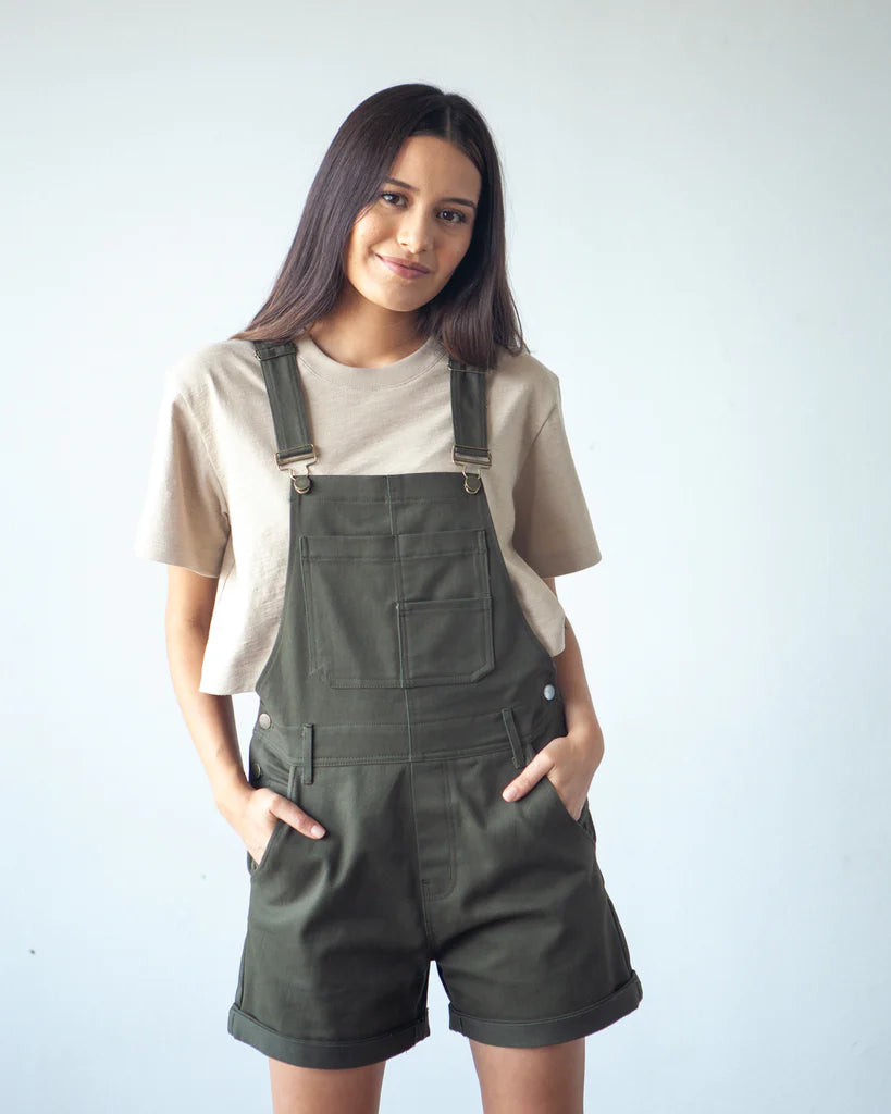 Riley Overalls | Sz 0-18 | Sewing Pattern by True Bias-Sewing Pattern-Frankie Rose Fabrics